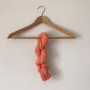 Peachy Orange Scarf